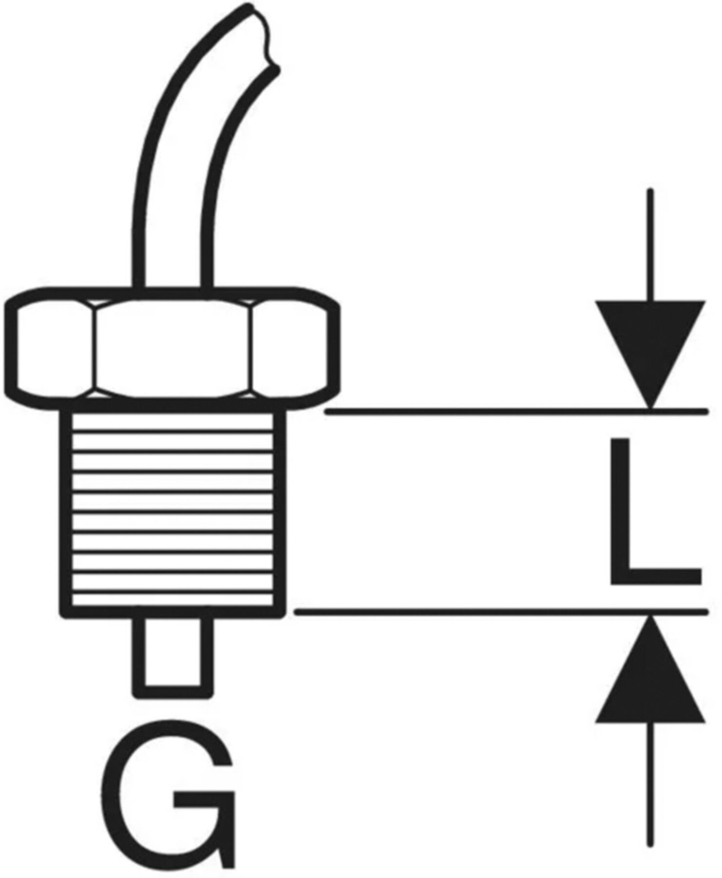 Temperatursensor m/AG 1/2" 616.208.00.2 zu Hygienespülung - Geberit Systemventile / Armaturen