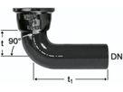 STM-Bogen 1M Fig. 2820 90° DN 200 - Von Roll Steckmuffenformstücke