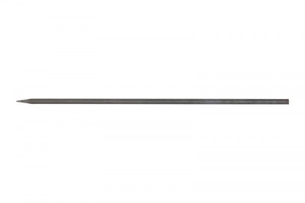 Schnureisen, m.4-kt. Spitze geschmiedet Ø 20mm, L= 1000mm, Rundstahl Roh - Bauwerkzeuge