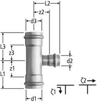 T-Stücke NUSSBAUM Optipress-Therm