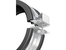 BSA mit Gummi und Muffe M8/10 39309 50 - 54 mm - Flamco-Rohrschellen