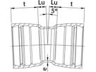 STM-Bogen 2M Novo-Sit MMK 5° DN 200 - WILD Steckmuffenformstücke
