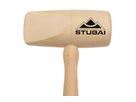 STUBAI Keilholzhammer rund 2785 , 80x180mm , Eschenholzstiel - Spenglerwerkzeuge
