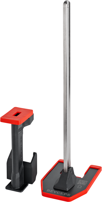 BESSEY 2tlg. Zubehörset zu Beyceps BEY23 Spannbereich 170- 390mm, Tragkraft bis 180kg - Bauwerkzeuge