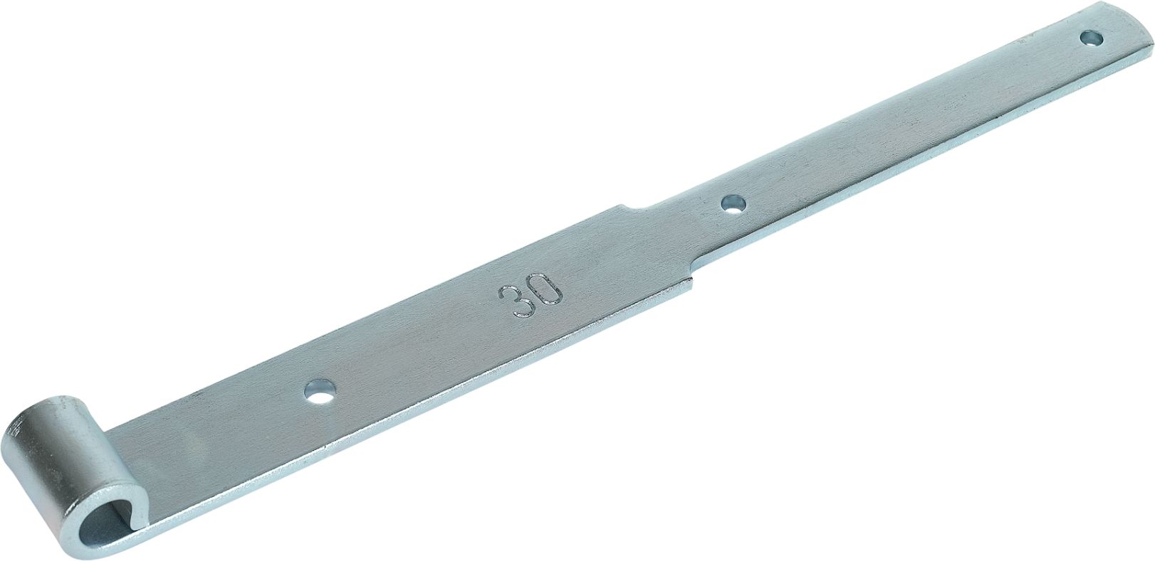 SANER Klobenband, links/rechts ø11mm, L=300mm, verzinkt - Türscharniere, Türbänder