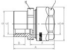 Schwarzrohradapter m.IG FLAMCO SX PLUS G 11/4" x 11/4" - Flamco Zubehör