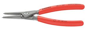 KNIPEX Sicherungsringzange, gerade 4911, Gr.A0, L= 140mm, für 3 - 10mm - Zangen, Schneiden