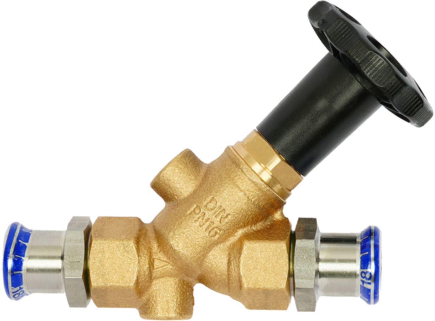 Schrägsitzventil Mapr. 28 mm 5228.028 ohne Entleerventil - JRG Armaturen
