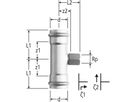 Industry-T-Stück m/IG 42mm x 1/2" x 42mm 80313.30 - Optipress-Industry Formstücke