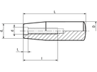 Griffe Elesa® I.280 BN14271 21803I.280/65-M12 - Bossard Schrauben