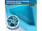 HAZET Arbeits-Sitz ohne Lehne 195N-4 , Rollbarer Arbeits-Sitz, Höhenverstellbar - Werkstatteinrichtungen