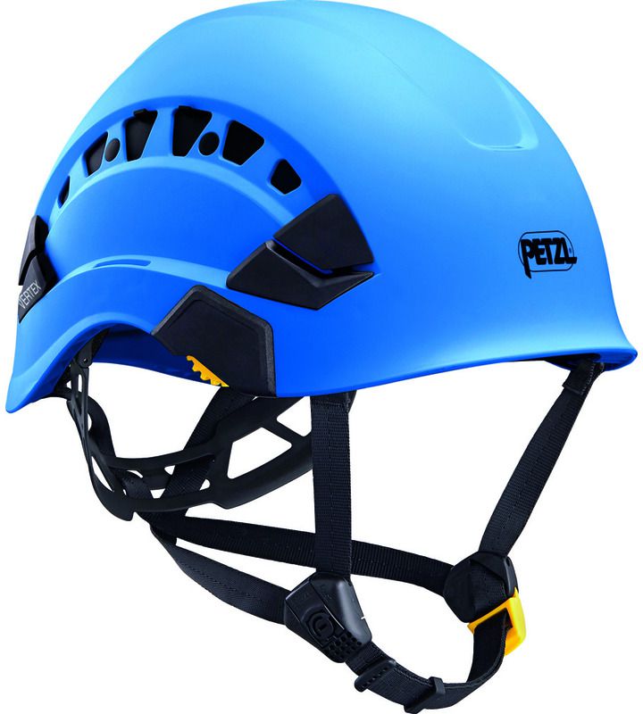 Schutzhelm PETZL VERTEX VENT, 53-63cm Blau, DUAL-Kinnband, Centerfit, Flip&Fit, 490gr. - Arbeitsschutz