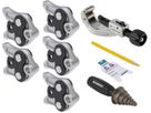Mepla Pressbackenset (1) 16/20/26/32/40 Servicefrei, ohne Koffer 690.182.00.1 - Geberit Werkzeuge und Zubehör