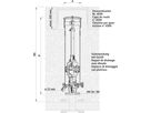 Selbsttätige Be-Entlüftungsgarnitur 9920 Höhe = 1055mm, Flansch DN 50 PN 10/16 - Hawle Armaturen