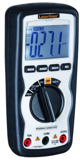 LASERLINER Multimeter, alle Funktionen MulitMeter-Compact, mit 2 Messspitzen - Kontrollieren