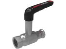 Press-Kugelhahnen lange Spindel Fullflow BF110011 DN 15 / 18mm - Ballofix/Broen-Armaturen