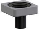 Balkonablauf SwissUnico senkrecht 75mm 3-830173 - SCHACO Entwässerungstechnik