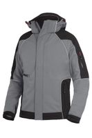 FHB WALTER Softshelljacke grau-schwarz Gr. 2XL - Textilien