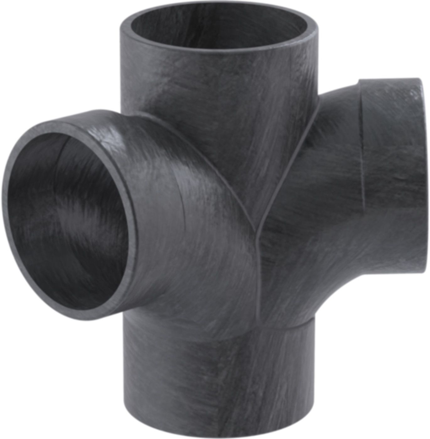 Bogeneckabzweig 88,5°/135° 110/110mm 310.105.14.1 - Geberit-PE-Silent-Formstücke