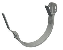 PREFA Stirnbretthaken für Kastenrinnen 333 mm Zinkgrau 525217 - PREFA Dachentwässerungssysteme