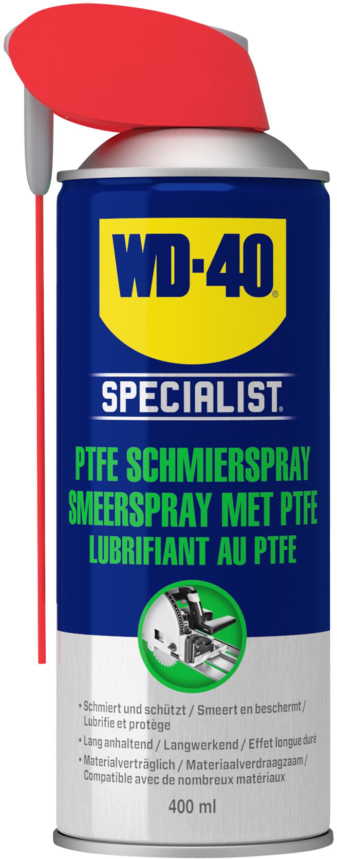 WD-40 SPECIALIST Schmiermittel PTFE Spraydose à 400ml - Schmieren