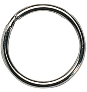 Schlüsselringe vernickelt 12 mm innen 10 mm - Schlüsselzubehör