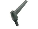 Klemmhebel Elesa® MR.p schwarz BN14189 41211MR.40p-M5x16 - Bossard Schrauben