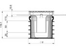 Bodenablauf Passino mit Klebeflansch begehbar 300 Kg DN 100 2310.91.00 - ACO Passavant Entwässerungstechnik
