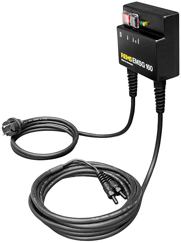 REMS Muffen-Schweissgerät, EMSG 160 261001, Ø 40-160mm, 1150Watt - Sanitärwerkzeuge