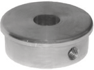 Rohrk Vollmat gerad m. R/ Q-geb M6 Rohr 42.4/ 12 mm geschl. 1.4301 - INOXTECH-Handlauf-/Geländer-System