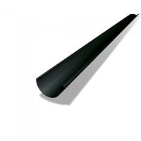 PREFA Hängerinne à 6 M 250 mm P.10 Schwarz - PREFA Dachentwässerungssysteme
