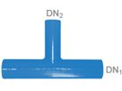 Spitz-T Fig. 2859 DN 80/80 - Von Roll Steckmuffenformstücke