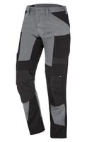 FHB LEO Arbeitshose elastisch grau-schwarz Gr. 102 - Textilien