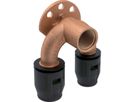 Doppelanschlusswinkel 90° 1/2"-16-16mm 650.274.00.1 - Geberit-Push Fit-Formstücke