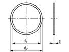 O-Ring AN-Norm nach DIN3771 Gummi NBR AN- 9 10.77/2.62 - Dichtungsmaterial