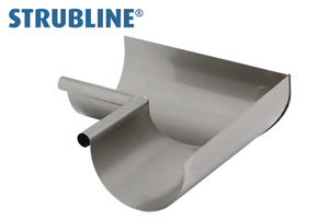 Rinnenwinkel innere 250 mm 141 gefalzt/gelötet "Strubline" - Cr-Ni Spenglereihalbfabrikate