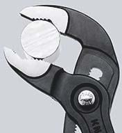 KNIPEX Wasserpumpenzange "Cobra" 8701, L= 150 mm, -32 mm, PVC-Griffhülle - Zangen, Schneiden