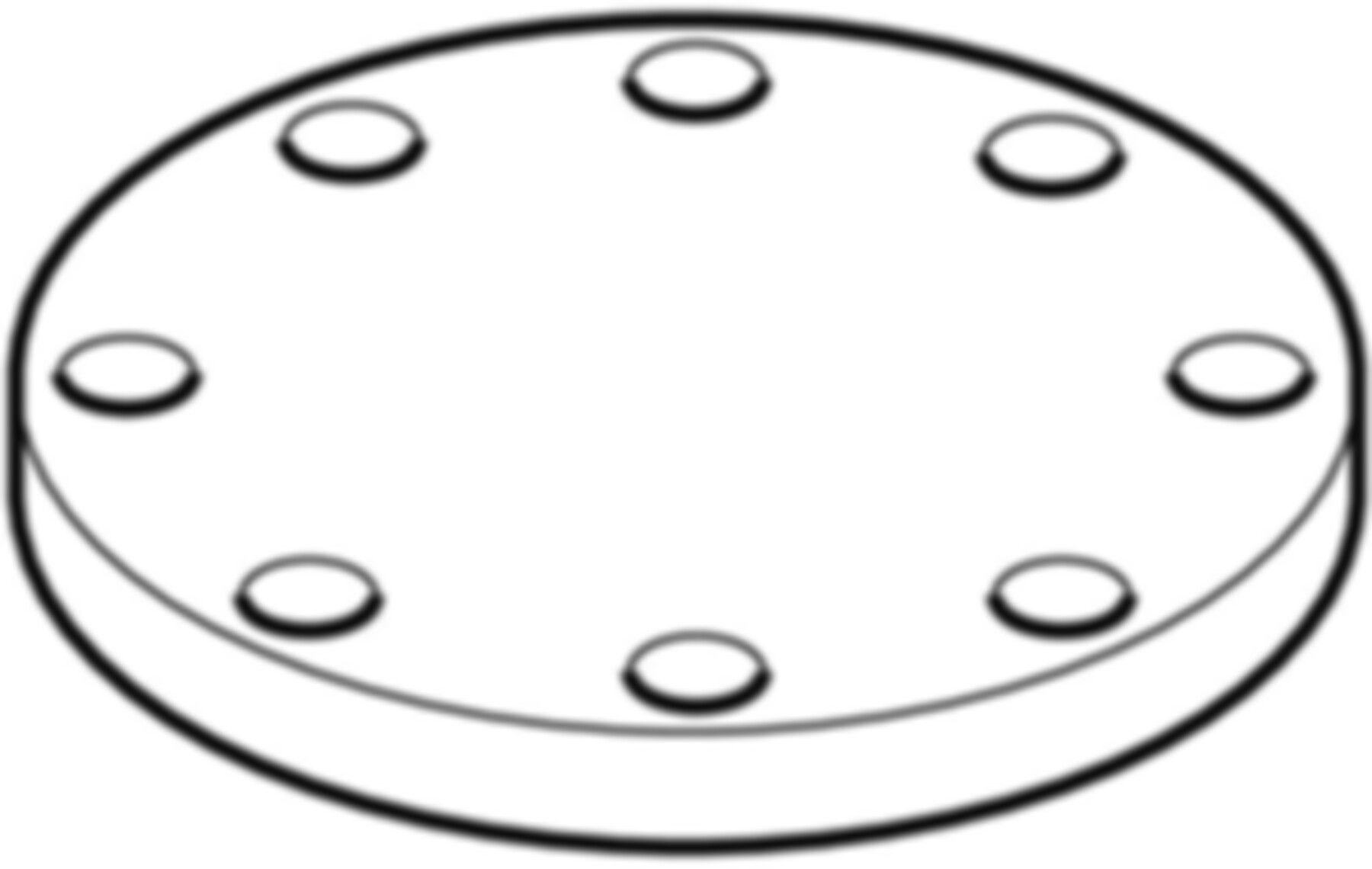 Blindflansch d 160mm 369.748.00.1 - Geberit-PE-Formstücke