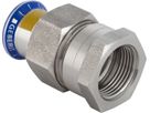 Übergang lösbar mit IG 42mm-11/2" 34408 Überwurfmutter Edelstahl - Mapress-Gas-Formstücke