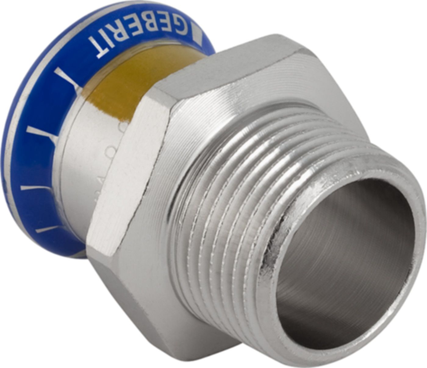 Übergang mit AG 28 x 1" 34071 - Mapress-Gas-Formstücke