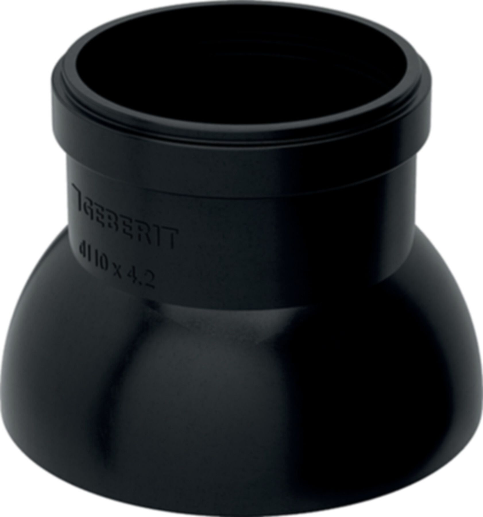 Dunstrohr-Abdeckung 63mm 364.989.16.2 - Geberit-PE-Formstücke
