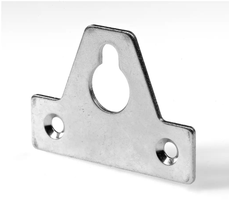 Hettich Universalaufhänger verzinkt, 46 x 64mm, mit Schlüsselloch, à 2 Stk - Diverse Möbelbeschläge und Zubehör