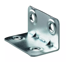 Hettich Längswinkel verzinkt, 20 x 20 x 37mm - Diverse Möbelbeschläge und Zubehör
