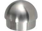 Rohrkappe Vollmaterial rund 26.9 x 2.0 mm geschliffen 1.4301 - INOXTECH-Handlauf-/Geländer-System