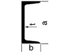 EN 10025 16/16/2.00 mm - Coulissenstahl S235JR+AR - 1.0038