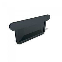 PREFA Kastenrinnen-Endboden 250 mm P.10 Dunkelgrau - PREFA Dachentwässerungssysteme