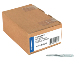 SANER Hefteisen, mit 2 Loch ø5mm 70x10x2mm, verzinkt - Holzverbinder