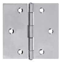 CHARMAG Scharnier kantig, mit vernietetem Stift HxB=50x50mm, verzinkt - Scharniere, Verschlüsse und Zubehör