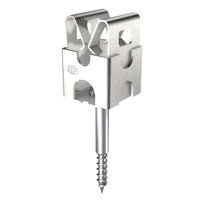 Leitungsh. m/Schraube 5x40 Inox 6-10 AF 240.005.000 / AV 59 Quadro - AF Blitzschutzprogramm