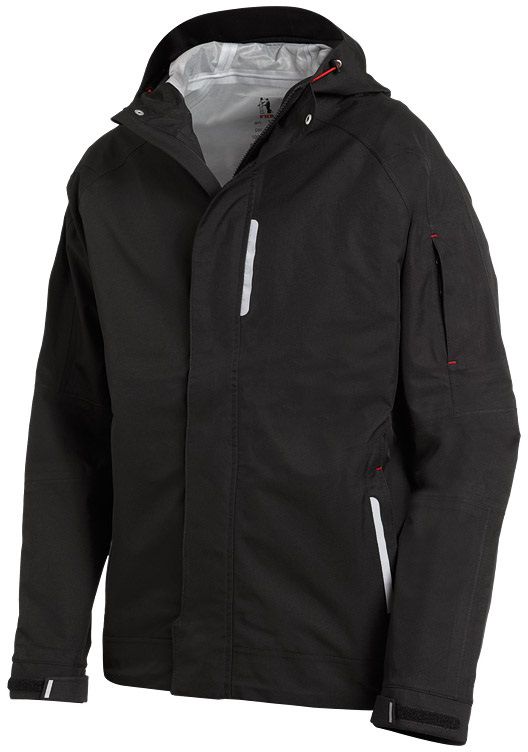 FHB BORIS Regenjacke schwarz Gr. S - Textilien